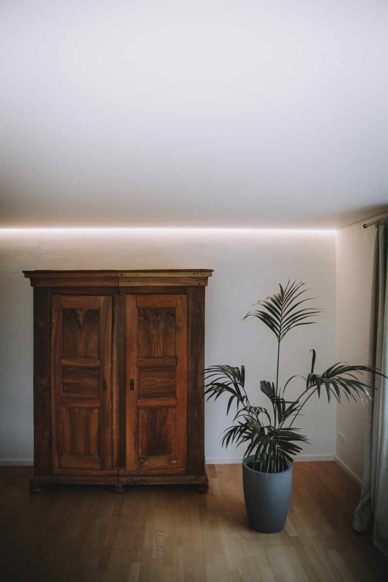 Wohnzimmer mit Lichtmodulen